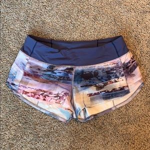 Lululemon patterned shorts